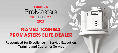Higher Information Group Recognized as 2021 Toshiba ProMasters Elite Certified Dealer
