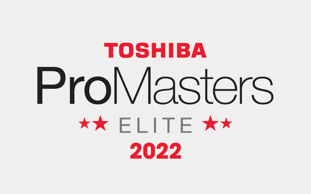 Toshiba Selects Higher Information Group as a 2022 ProMasters Elite Dealer